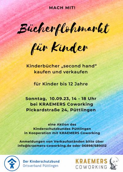Bücherflohmarkt für Kinder